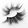 5D Soft Mink False Eyelashes Box Packing 25mm Handmade Wispy Fluffy Long Eyelash Nature Eye Makeup Tools6180879