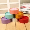 Bowknot Round Jewelry Box Earring Rings Storage Box Jewelry Round Organizer Box Jewelry Storage Packaging Boxes