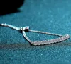 Tennis Classic Pure 925 Sterling Zilver Gemaakt Moissanite Diamond Armbanden voor Dames Bruiloft Sieraden Gift Vrouw
