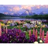 DIY Oil Painting By Numbers Four Seasons Theme 50x40CM/20x16 Inch On Canvas For Home Decoration Kits for Adults