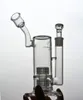 Mobius bong hookahs smoke water pipe double Percolator smoking accessories chicha heady glass dab rigs with 18mm joint