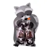 8X12 CENTIMETRI Simpatico cartone animato orso canguro volpe coniglio cibo per animali carta creativa sacchetto di imballaggio per alimenti cottura borsa decorativa