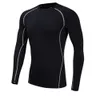 2019 Nuove magliette a compressione da corsa Collant Abbigliamento sportivo da uomo Fitness Palestra Allenamento Sport Yoga Top Bodybuilding T Shirt Uomo