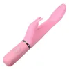Meselo Rabbit Vibromasseur Grand Long Gode Vibrateurs Multi Vitesse Puissance G-spot Clitoris Stimulateur Silicone Adult Sex Toys Pour Femmes Y19062602