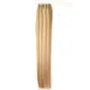 P27 / 613 Piano Kleur Remy Tape in Human Hair Extensions Rechte Body Wave 18 20 22 24 inch Blonde Huid inslag Naadloze Hair Extensions 100g