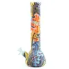 Hookahs 13.5 '' Siliconen Hookah Bong Water Pijpen Rookpijp Dab Rig Shisha met glazen kom