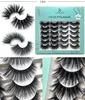 Free Shipping ePacket 12 Pairs False Eyelashes Natural Long Thick Soft Winged Lashes Makeup for Eyes Handmade with Packaging Boxes 56699