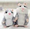 3 Colors 16m Talking Hamster Plush Party Toys Speak Sound Record Hamster Plush Animal Kids Christmas Gifts With Opp Package 10pcs