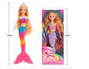 Original Brand Colorful Lights Mermaid Doll 35cm Princess Barbie Dolls for Girls Toys Miglior regalo per bambini con scatola dei colori