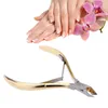 Kadın Tırnak Makası Paslanmaz Çelik Ölü Cilt Sökücü Makas Ayak Bakımı ayak Manikür Kesici Manikür Çiviler Sanat Aracı Nail Art DHL Ücretsiz