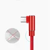 Metal Double Elbow Type-c Android Fast Charge Data Cable Mobile Phone Charging Cable 5 colors dhl free