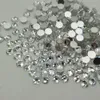 1440 st Flatback Nail Crystals Strass för naglar 3D Nail Art Dekorationer SS3-SS12 DIY Glass Gems Stones AB Clear Rose Gold