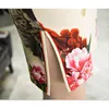 Seide Qipao Kurze Sommer Kleid Frauen Traditionelle Chinesische Kleidung Sexy Mode Cheongsams Elegante Party Kleider Vestidos female300L