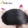 bella capelli visone brasiliano vergine nera doppia trama estensioni dei capelli lisci 830in 4 pacchi tessuto di capelli umani Q2F9