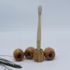 Toothbrush Holder Natural Bamboo Wooden toothbrush holder Washroom Biodegradable Wooden holder Antibacterial T2I5790