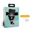 Gravity Car Mount ładowarka 10W Szybka bezprzewodowa ładowarka Air Vent Soler Support Szybka opłata za pakiet detaliczny 9470705