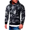 Erkekler 2019 Kamuflaj Hoodies Yeni Moda Kazak Erkek Camo Hoody Hip Hop Sonbahar Kış Askeri Hoodie Artı Boyutu 3XL