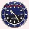 6 stile da parete orologio marino 126660 126600 116660 34 cm x 5 cm 2 kg in acciaio inossidabile cronografo cronografo blu decorazione per la casa luminescente clo1349577