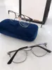 새로운 품질 디자인 유니탄 눈썹 프레임 안경 G0609OK 패션 처방 안경을위한 52-18-145mm 풀셋 포장 케이스