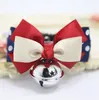 Pet Dog Dżentelmen Collar Puppy Car Bowknot Bell Collar Teddy Kitty Beauty Rosette Delikatny Kołnierz Pies Cat Akcesoria