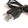 USB A Male to DC 2.0 x0.6mm Power Supply Plug Jack Cables Connector Cords