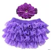 Bebek Giysileri Kızlar Tutu Pettiskirt Dantel PP Şort Külot Toddler Moda Bloomer Bezi Kapak Butik Fırfır Ekmek Pantolon AltPantsc4592