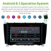 8 "Android 9.0 GPS Navigation Car Radio para 2004-2011 Mercedes C55 W203 W209 W219 com Bluetooth WiFi suporte Carplay DVR3848817