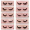 Groothandel nertsen wimpers 26 pairs 3d nertsen wimpers wimper extension natuurlijke valse wimpers make-up nep wimpers bulk