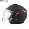 Vélo vtt casque moto moto sécurité Protection chapeau Motocross Scooter casque de protection tout-terrain demi-masque