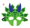 Maschera maschera di dinosauro per bambini Tyrannosaurus unicorno drago spada drago triceratopo maschera giocattolo educativo Halloween Party hots