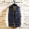 2020 New Fashion Vest Solice Men Sleeveless 재킷 캐주얼 겨울 남성 슬림 조끼 남성 방풍 따뜻한 양복 조끼 4xl 5xl