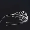 Meisjeskronen met Steentjes Bruiloft Sieraden Bruids Hoofden Verjaardag Party Performance Pageant Crystal Tiaras Bruiloft Accessoires BW-ZK008