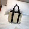 Quality Casual Tote Bags Women Straw Bag Graceful Shoulder Bag Ladies Shopper Bag Popular Handbag Chaîne Sac à Main Sac à Main