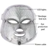 휴대용 건강 뷰티 7 색상 조명 LED 광자 PDT 페이셜 마스크 얼굴 피부 관리 회춘 요법 장치