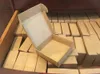2019 Natuurlijke kraftpapier geschenkverpakking Kleine ambachtelijke doos opvouwbare kraftpapier Bruine handgemaakte zeeppapier kartonnen doos19222988