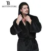 Male Bathrobe Winter Men Nightgown Man Bath Robe Women Flannel Couple Lover Warm Pajamas Sleepwear Nightdress Dressing Gowns