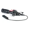 전술 SF M600V-IR 스카우트 빛 LED 화이트 라이트와 IR 출력 사냥 소총 손전등