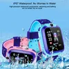Q12 Kids Smart Watch Öğrenci 1.44 inç su geçirmez çocuklar telefon saatleri destek soS çift kadran çağrı sesli sohbet uzun bekleme yapımları279t