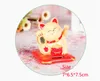 Shaking Hands Lucky Cat Counter Decoration Macha Kot Oranment Ogólnoksiężne Office Shop Decor Wealth Fortune Crafts Feng Shui Cat Gifts