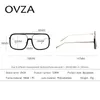 All'ingrosso-OVZA Montature per occhiali bianchi trasparenti Montature per occhiali da donna Grandi Occhiali Mshion Accessori Classic Rectangle S2004