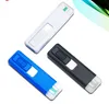 Ucuz Yardımcı Fayda Elektrikli Çakır USB Şarj Edilebilir Rüzgar Geçirmez Puro Akıllı Bobin Isıtıcı Şerit Isı Kablosuz Şarj Siyah W3780417