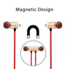 M5 Bluetooth Headphones Magnet Metal Wireless Running Sport Earphones EarSet med MIC MP3 Earput BT 4.1 för iPhone Samsung LG Smartphone