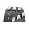 Трапеция лавина Алмазный пол шлифовальные сегменты EDCO лавина шлифовальные ботинки с шестью ромбовидными зубьями абразивный шлифовальный блок 12шт