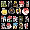 50 stks / partij Gemengde Skateboard Stickers Moorddekkingsklasse voor Auto Laptop Helm Stickers Pad Fiets Bike Motorfiets PS4 Telefoon Decal PVC