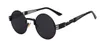 Мужские брендовые винтажные круглые солнцезащитные очки 2017 Новые серебряные, золотые металлические зеркальные маленькие круглые солнцезащитные очки женские дешевые высококачественные UV4006132138