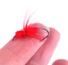 40PCS Flies for Fishing Mixed Boxset Fly Fishing bait Feather hook Bionic bait Fishing necessary High quality253A