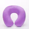 Travel U-shaped Pillow Inflatable Neck Pillow Inflatable U Shaped Travel Pillow Car Head Neck Rest Air Cushion
