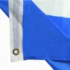 Argentinië 3x5 vlag, aangepaste nationale opknoping outdoor binnen zeefdruk 68D zeefdruk, ondersteuning drop verzending