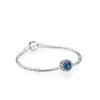 2pcs Drop Shipping Silver Plated Bracelets Women Chain Charm Beads for Beads Bracelet Children Gift6289500