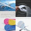 RC Airplane Plane Z51 with 2MP HD Camera or No Camera 20 Minutes Fligt Time Gliders With LED Hand Throwing Wingspan Foam Plane